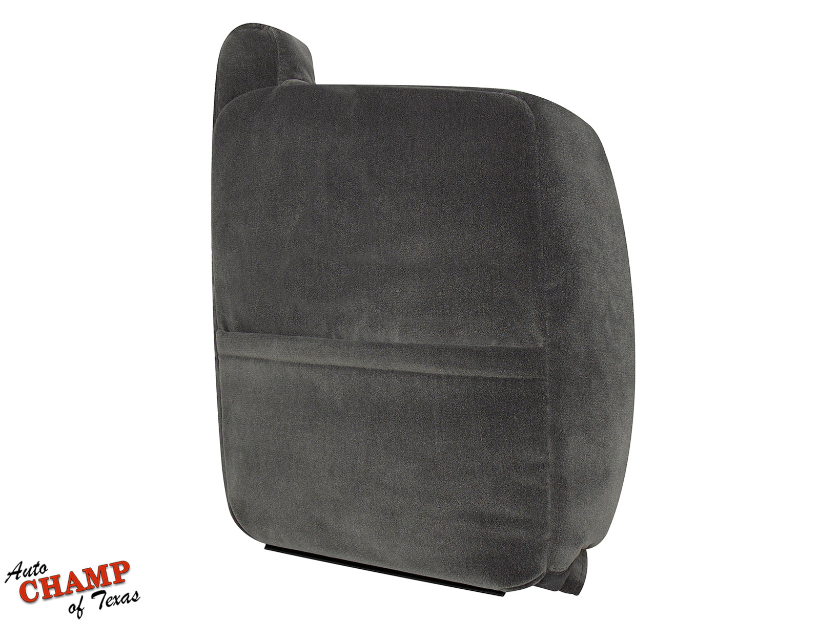 03 07 chevy silverado passenger seat cloth cover dark gray back view