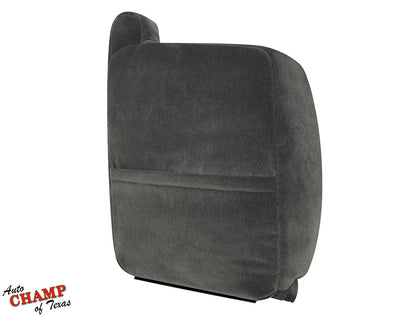 03 07 chevy silverado passenger seat cloth cover dark gray back view