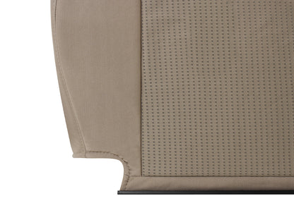 2007–2008 Ford F-150 XLT STX FX4 Driver Lean Back Cloth Seat Cover Pebble Tan