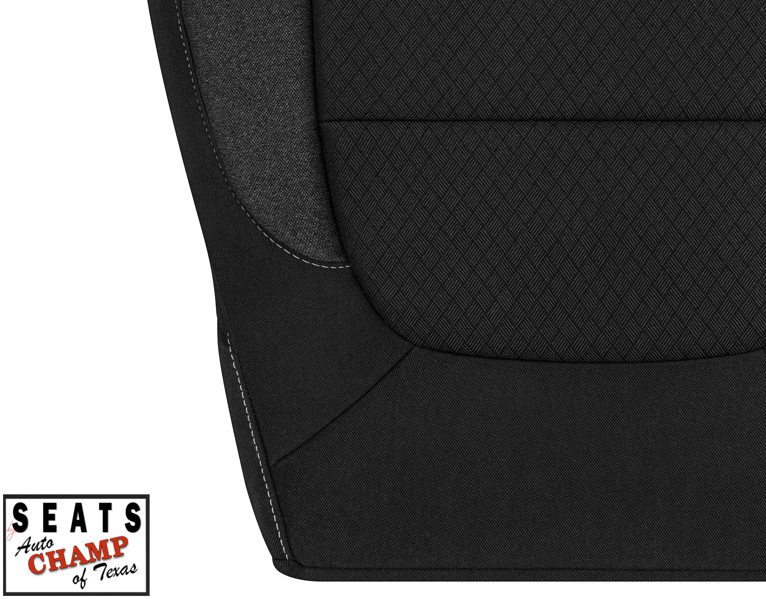 chevy silverado cloth black lower seat trim
