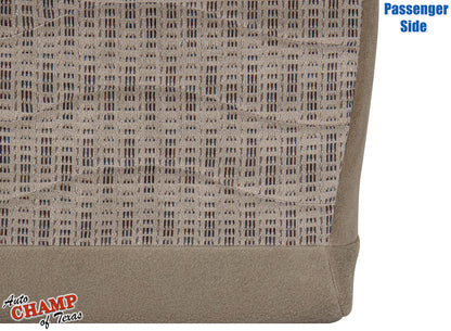 ford f250 xlt 2000 tan cloth bottom seat cover passenger