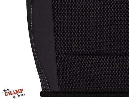 2015-2017 Subaru Outback Driver Side Bottom Cloth Seat Cover Black