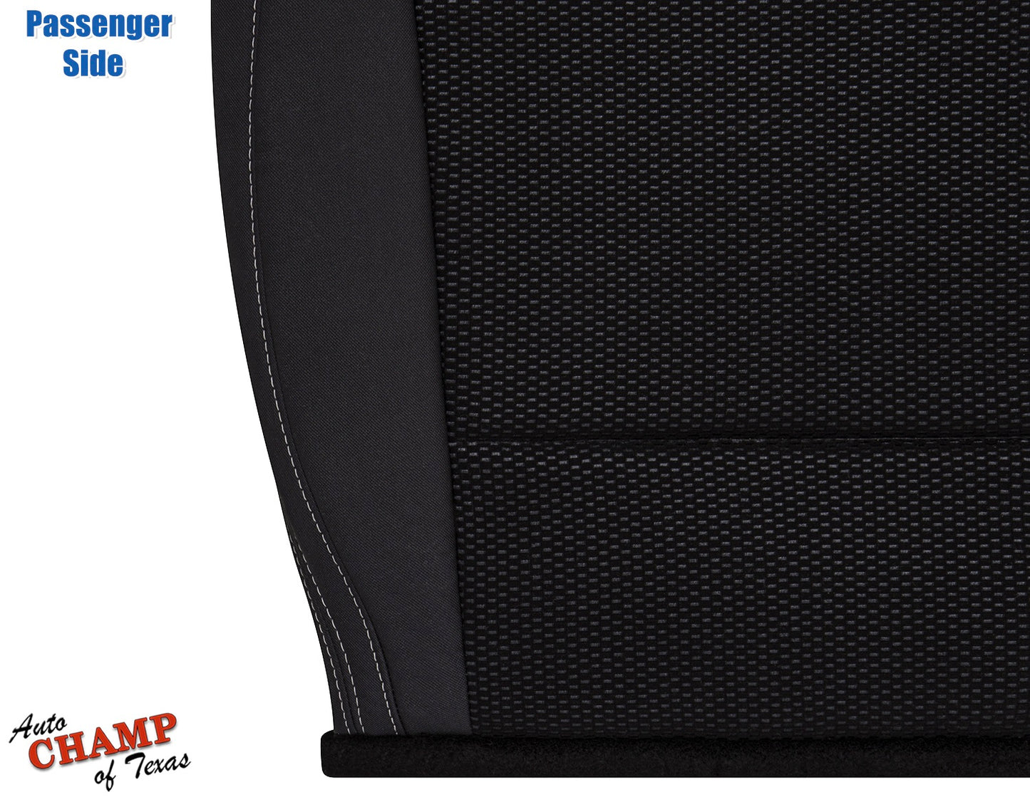 2015-2017 Subaru Outback Passenger Side Bottom Cloth Seat Cover Black