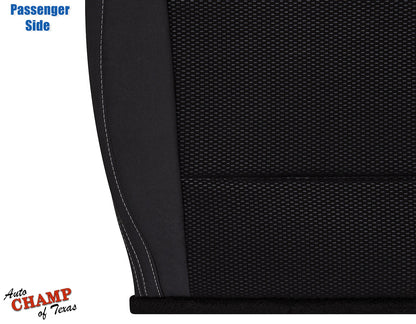 2015-2017 Subaru Outback Passenger Side Bottom Cloth Seat Cover Black