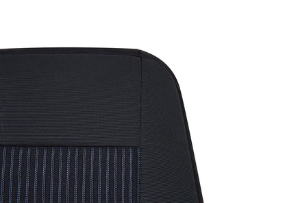 2014 2019 ford transit van passenger seat cover black cloth leanback close up