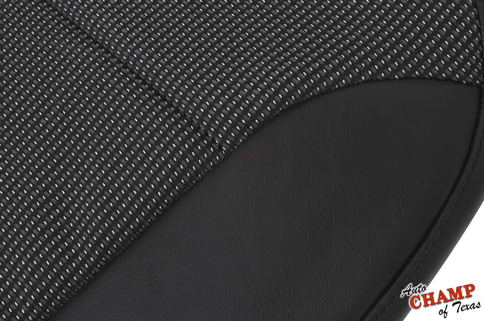 2013 2015 chevy malibu bottom seat cover black cloth leather stitching detail