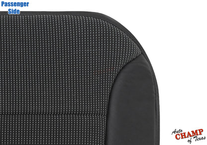 2013 2015 chevy malibu bottom seat cover black cloth leather corner detail
