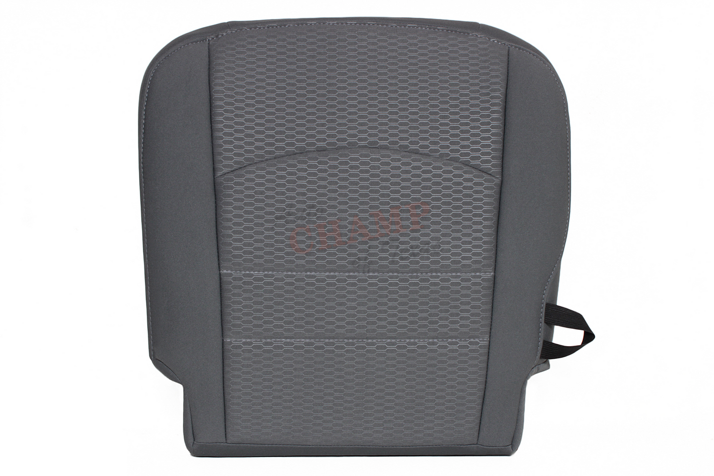 2013-2020 Dodge Ram 1500 SLT Passenger Side Bottom Cloth Seat Cover Diesel Gray with Alloy Center