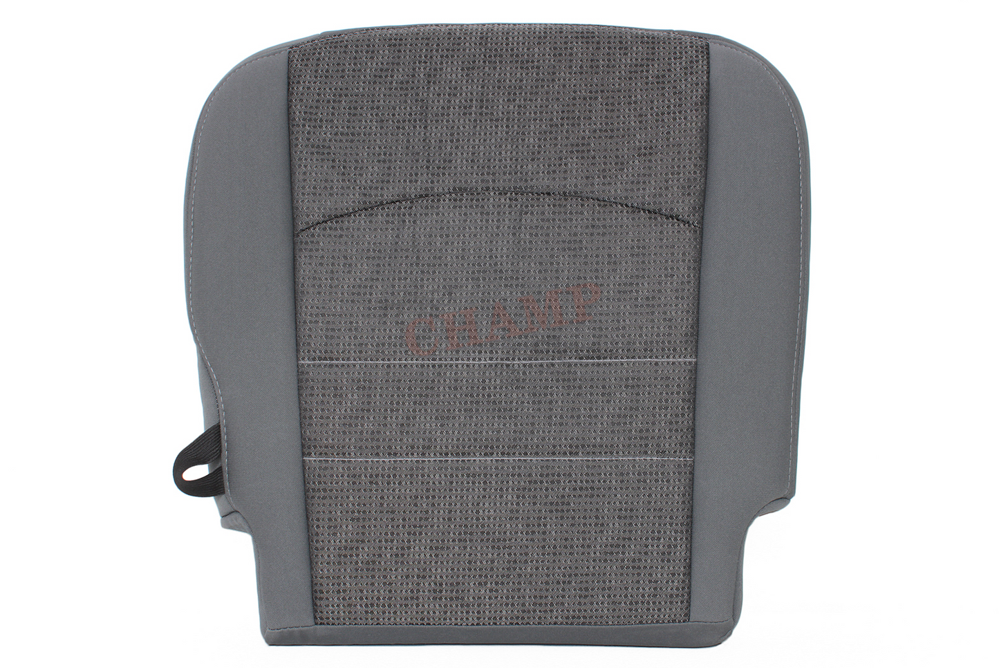 2013-2020 Dodge Ram 1500 SLT Passenger Side Bottom Cloth Seat Cover Gray with Carbide Center