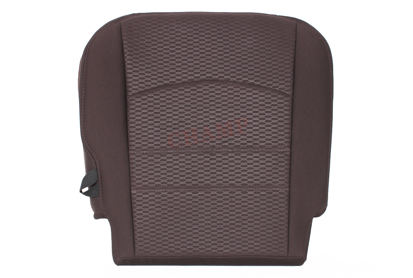 2013-2018 Dodge Ram 2500 SLT Passenger Side Bottom Cloth Seat Cover Brown with Alloy Center
