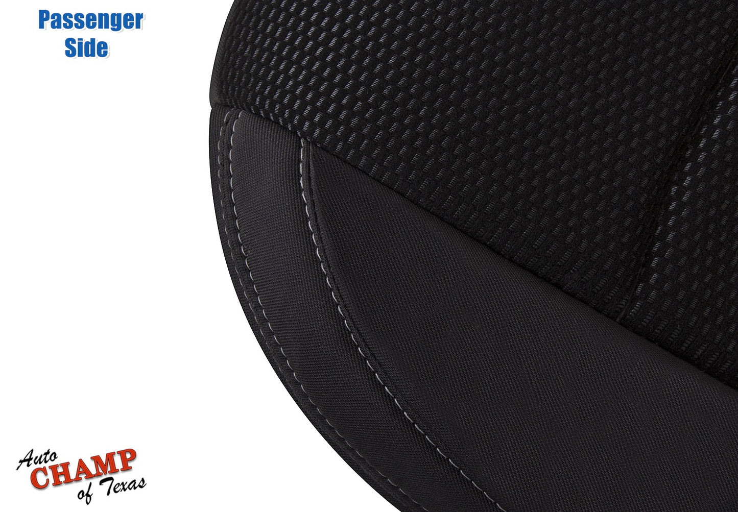 2015-2017 Subaru Outback Passenger Side Bottom Cloth Seat Cover Black