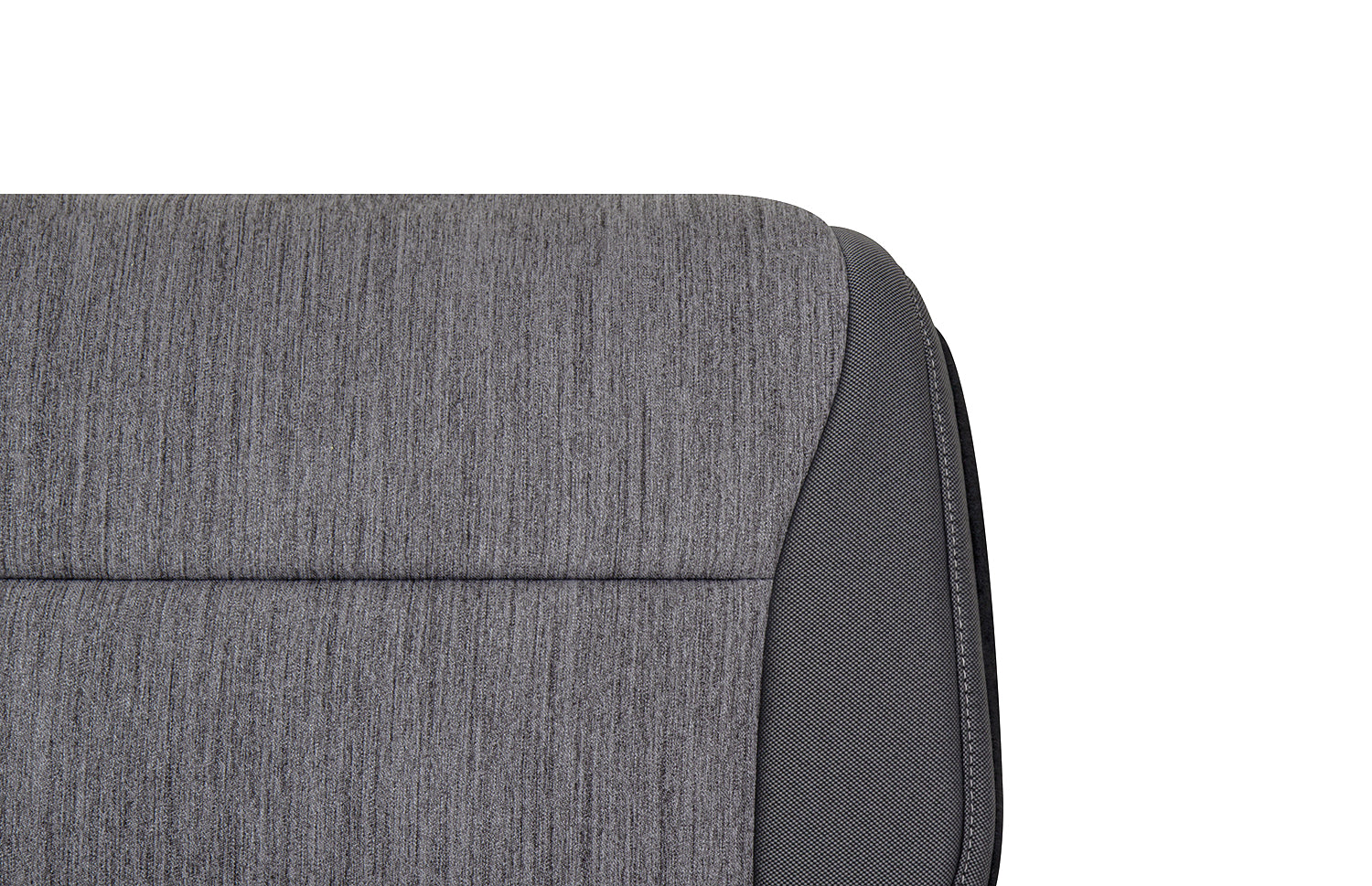 2021 2025 ford f150 xl base cloth seat cover close up gray oem match durable upgrade