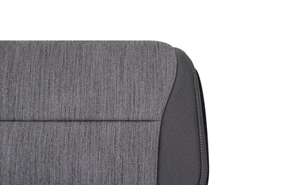 2021 2025 ford f150 xl base cloth seat cover close up gray oem match durable upgrade