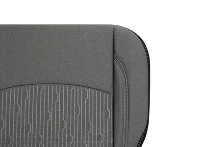 dodge ram 2500 3500 big horn driver cloth seat bottom cover diesel gray 2019 2020 2021 2022 2023 2024