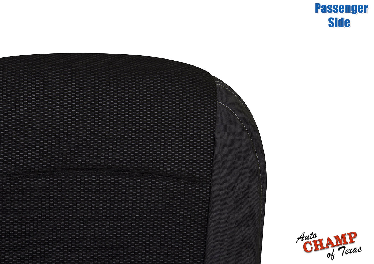2015-2017 Subaru Outback Passenger Side Bottom Cloth Seat Cover Black