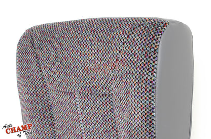 1998 2001 dodge ram 1500 slt laramie passenger backrest cloth seat cover light gray