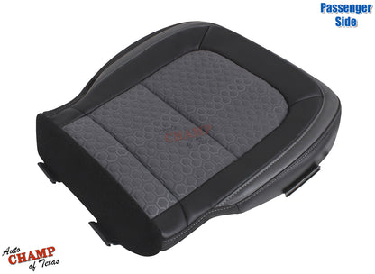 oem match chevy colorado z71 seat replacement passenger bottom 2015 2022 black gray