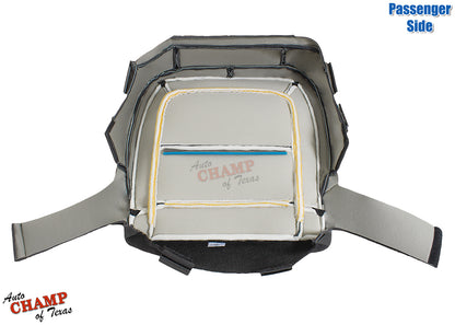 2015 2022 chevy colorado z71 passenger bottom seat cover underside view jet black dark gray