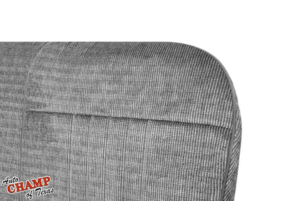 gray bench seat cover 1987 to 1991 ford lean back bottom