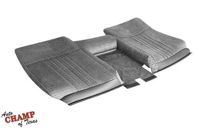 gray seat cover bench truck interior 1987 1991 classic