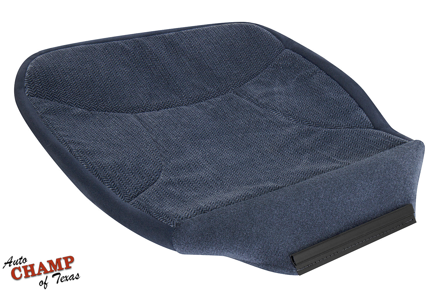 1992-1993 ford bronco xlt passenger side bottom cloth seat cover blue
