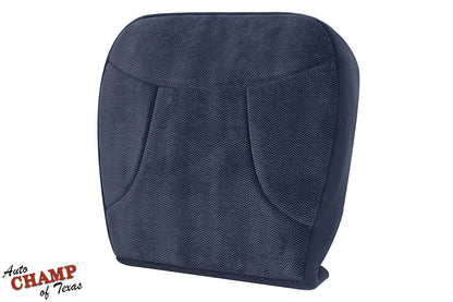 1992-1993 ford bronco xlt driver side bottom cloth seat cover blue