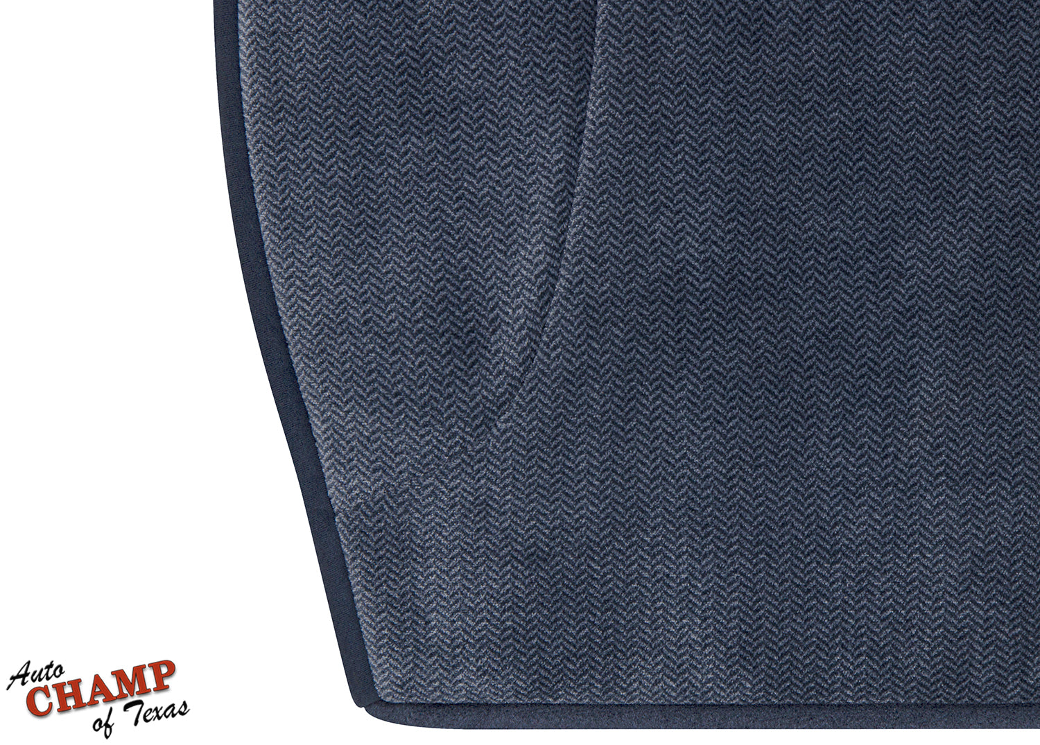 ford bronco xlt driver side bottom cloth seat cover blue replacement