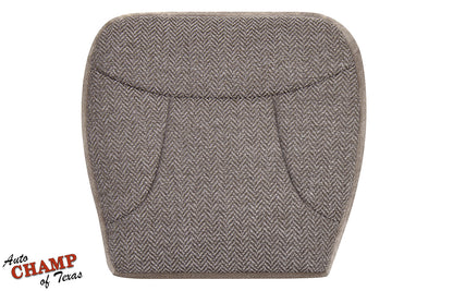 1992-1993 ford bronco xlt driver side bottom cloth seat cover tan