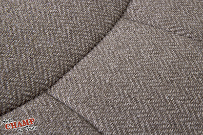 1992-1993 ford bronco xlt driver side bottom cloth seat cover tan texture