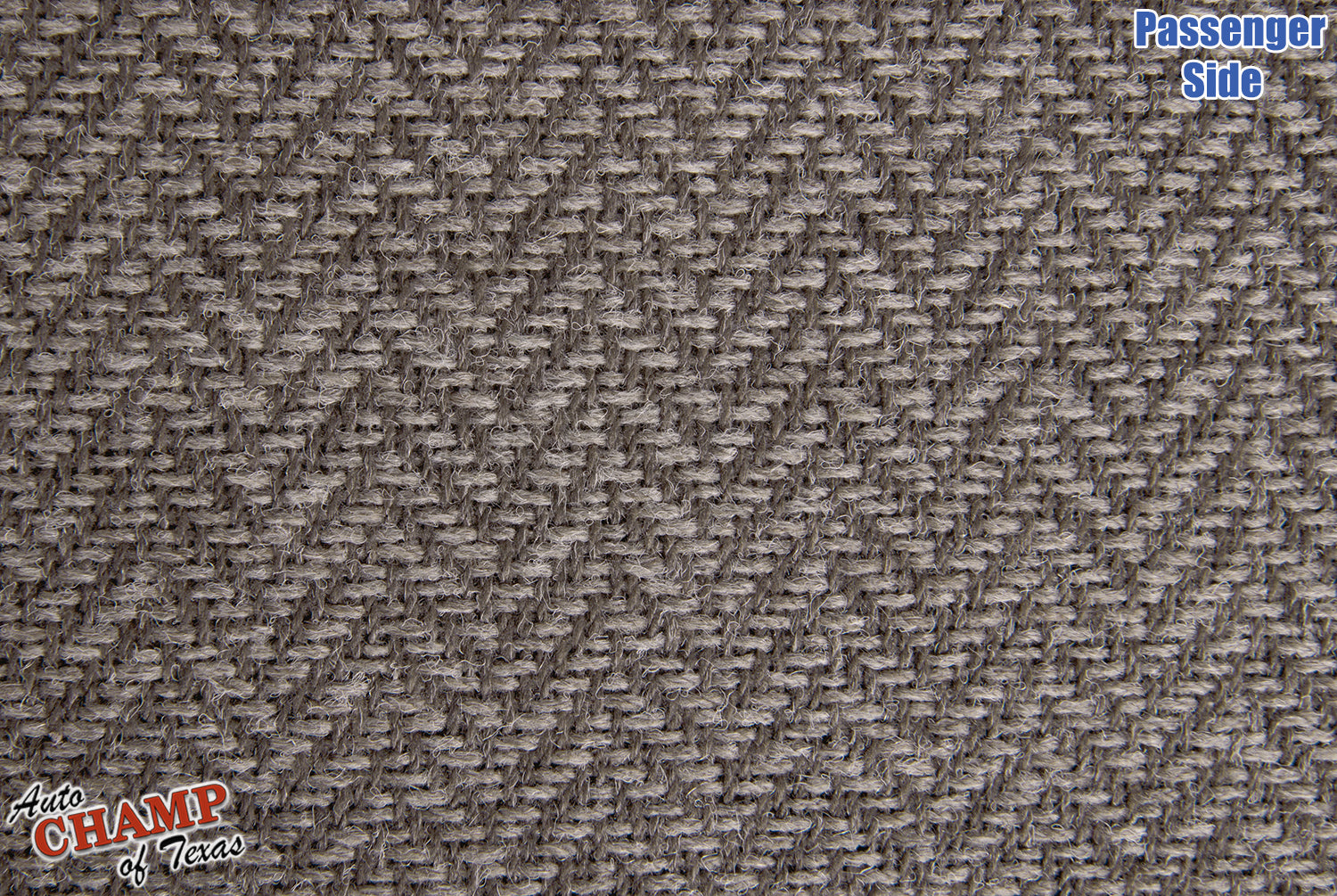 1992-1993 ford bronco xlt passenger side bottom cloth seat cover tan fabric close-up