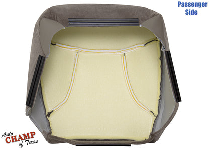 1992-1993 ford bronco xlt passenger side bottom cloth seat cover tan