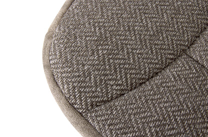 1992-1993 ford bronco xlt passenger side bottom cloth seat cover tan close-up