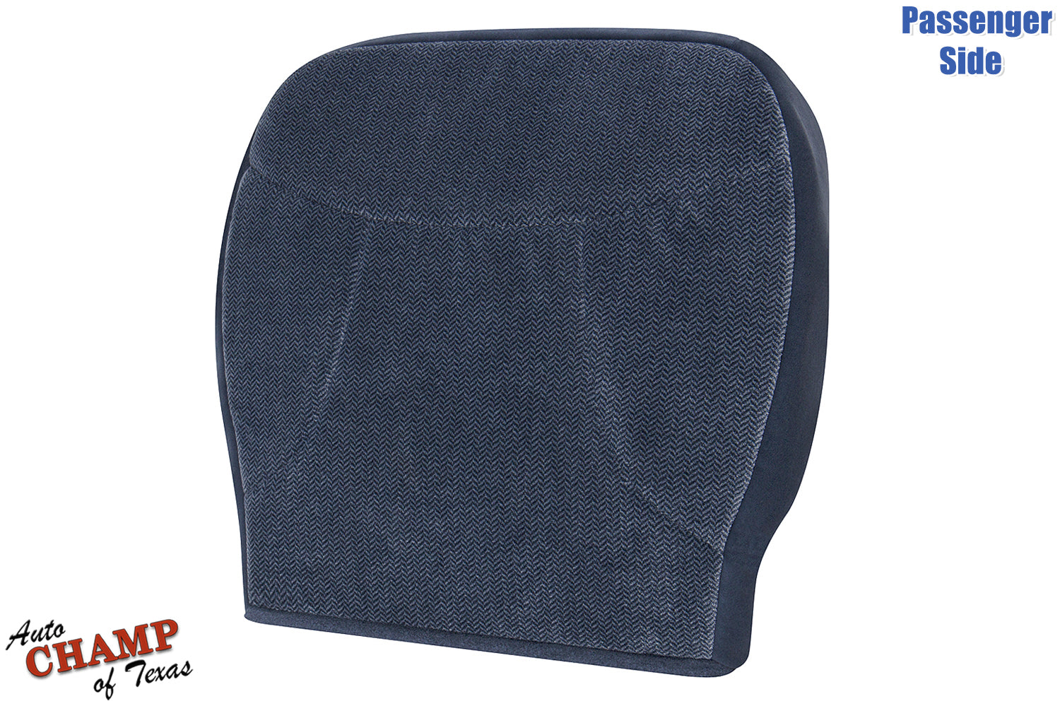 1992-1993 ford bronco xlt passenger side bottom replacement cloth seat cover blue
