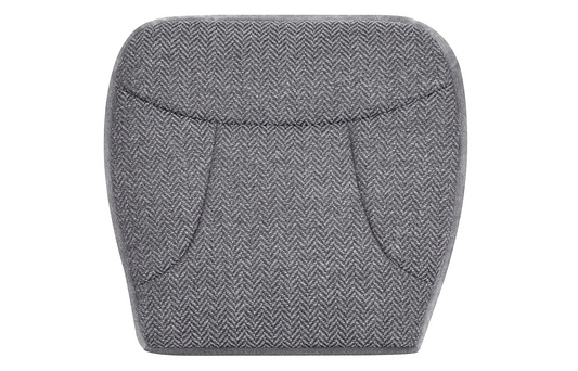 ford bronco driver side bottom seat cover cloth granite gray oem replacement