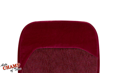 driver red seat cloth ford f550 1994 1997 40 20 40