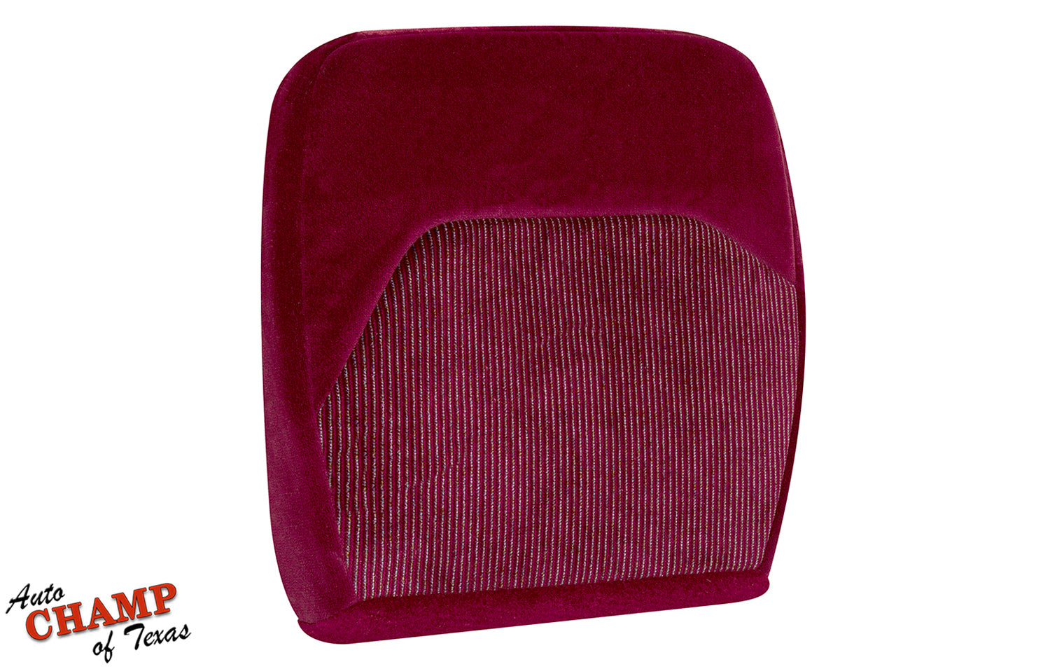 bench seat red cloth cover ford f550 driver 40 20 40
