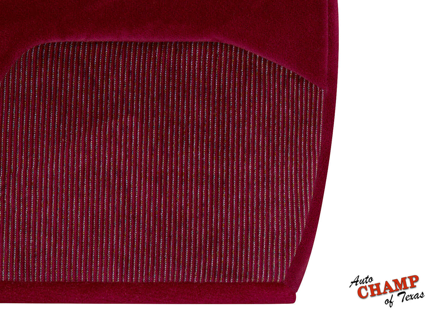 red cloth driver bench bottom seat ford f550 1994 1997