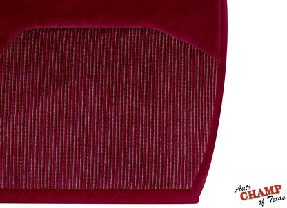 red cloth driver bench bottom seat ford f550 1994 1997