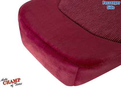 ford f550 red 40 20 40 seat cover cloth passenger side