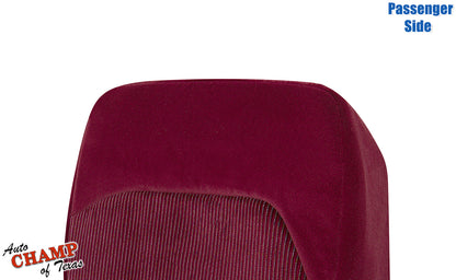 passenger bench seat red cloth cover ford f550 1994 1997
