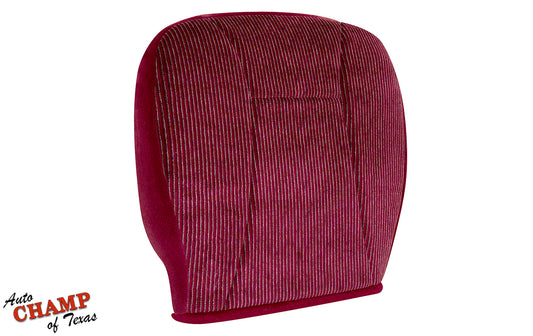 ford f150 red cloth seat bottom 1994 1996 driver oem