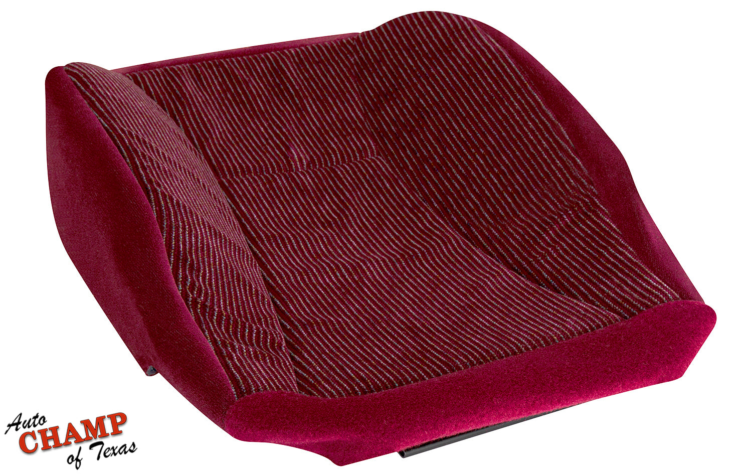 driver red seat cover cloth bench ford f150 1994 1996