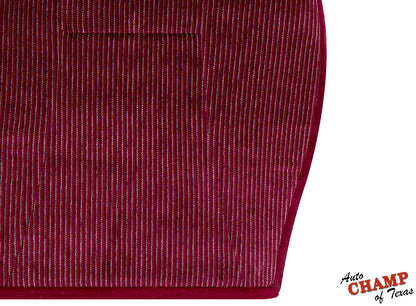 1994 1996 ford bronco xlt red seat cover back detail