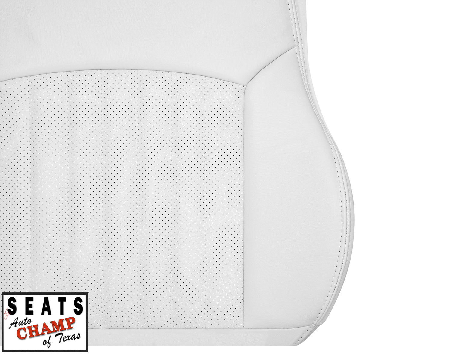 oem white leather seat back panel firebird trans am 1994