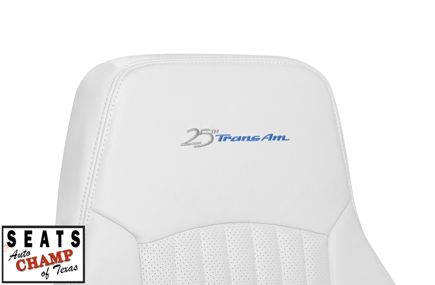 anniversary edition firebird seat white leather trim match