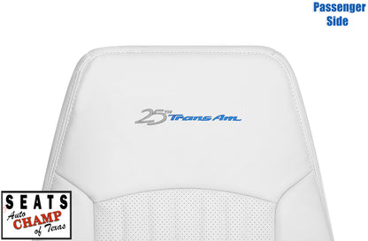 anniversary trans am seat leather cover 1994 white