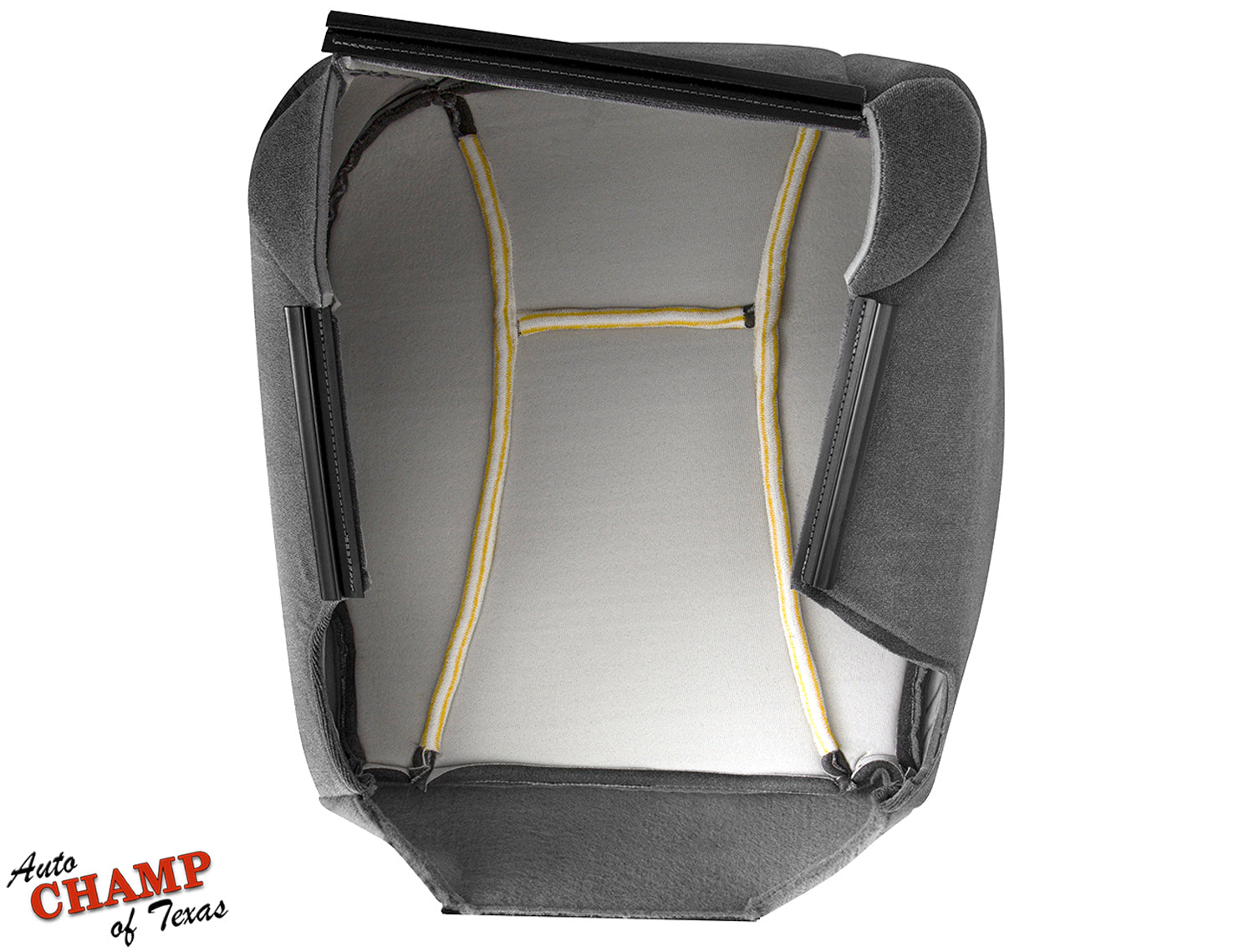 bronco xlt cloth seat bottom gray fit passenger