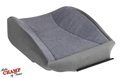 gray driver 1994 1997 ford f550 50 50 seat cloth