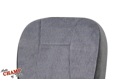 driver cloth 1994 1997 seat ford f550 gray 50 50 bottom
