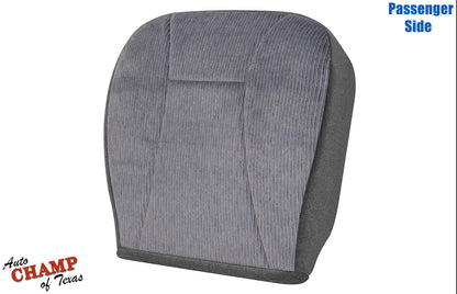 gray oem cloth ford f550 passenger seat bottom 1994 1997